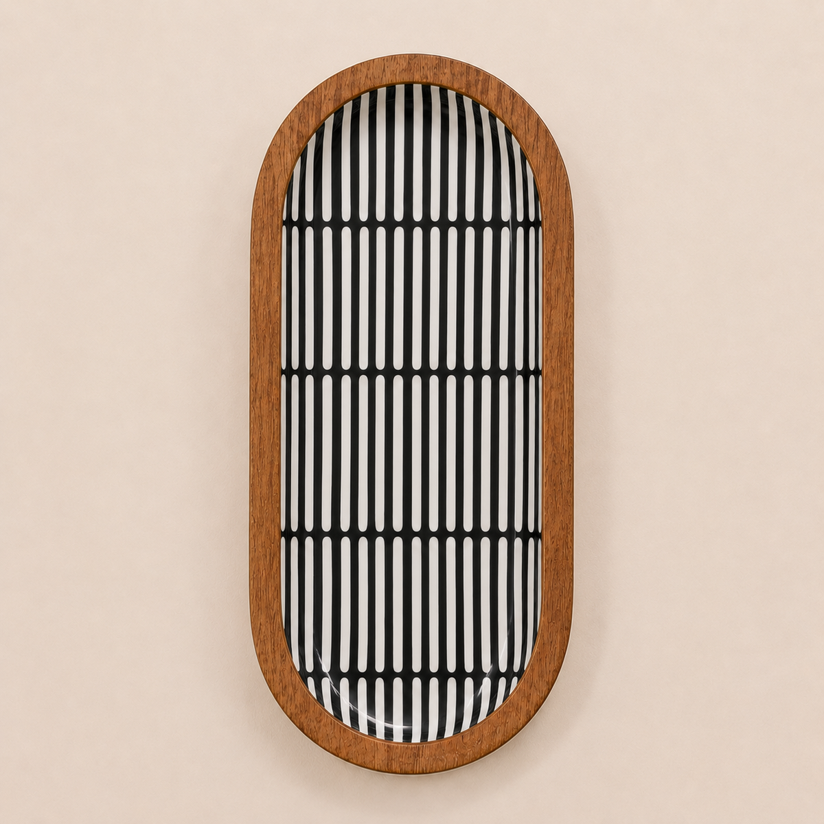 Oval Platter - Stripes