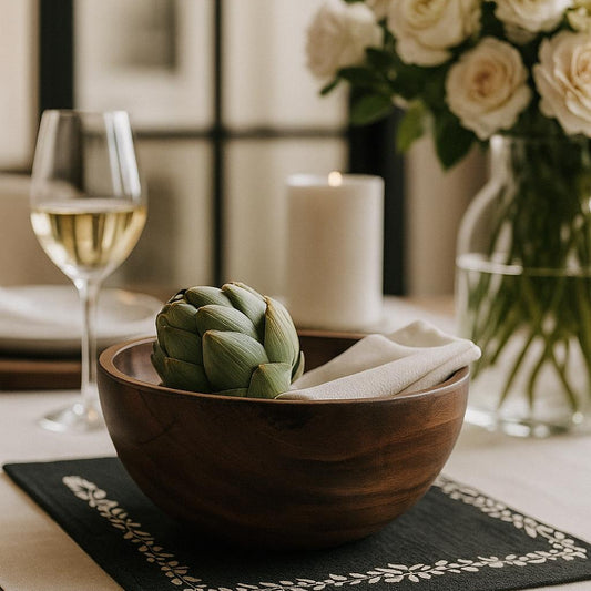 Mahogany Wooden Bowl