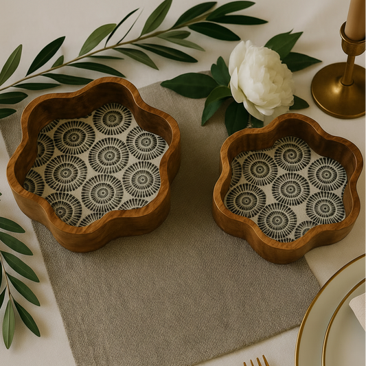Radial Floral Tray
