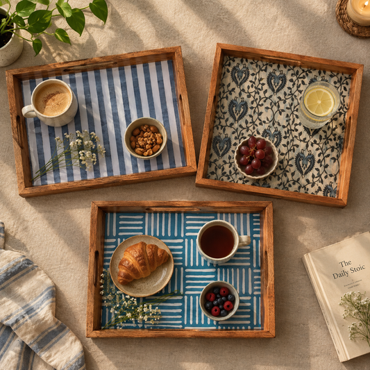 Butler Enamel Tray