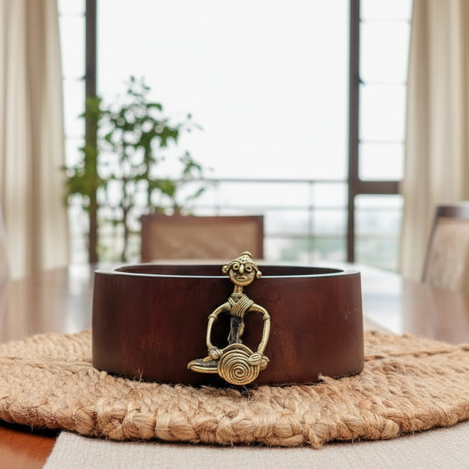 Dokra Figure Bowl