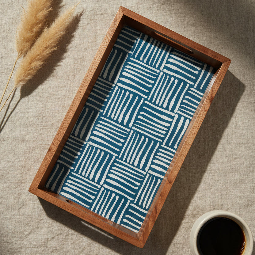 Butler Enamel Tray