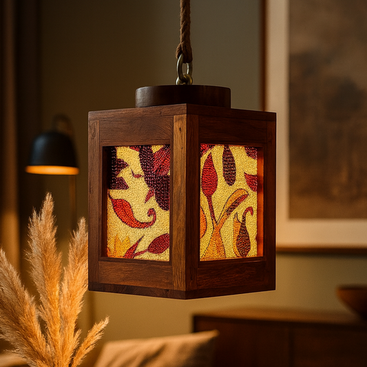 Katha Stitch Lamp